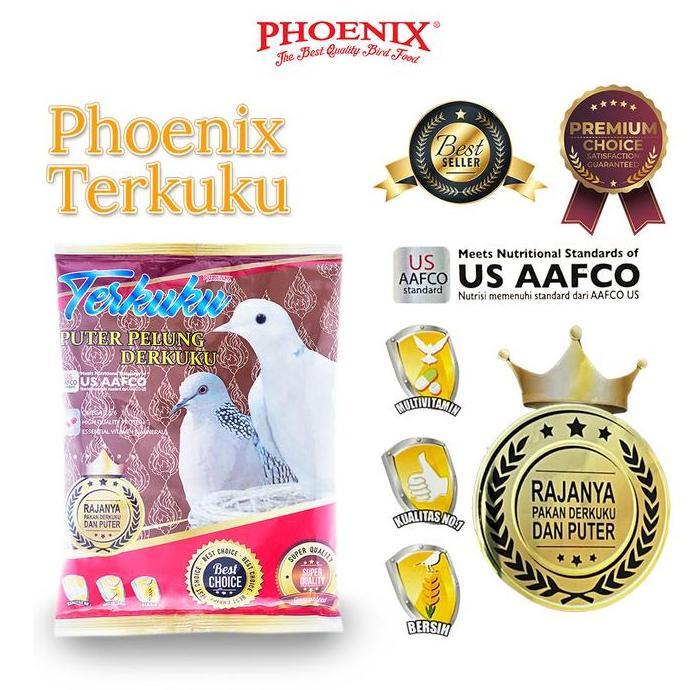 Best Seller PHOENIX TERKUKU Pakan Terkuku Untuk Derkuku Puter Pelung Phoenix MILLET PUTIH MERAH