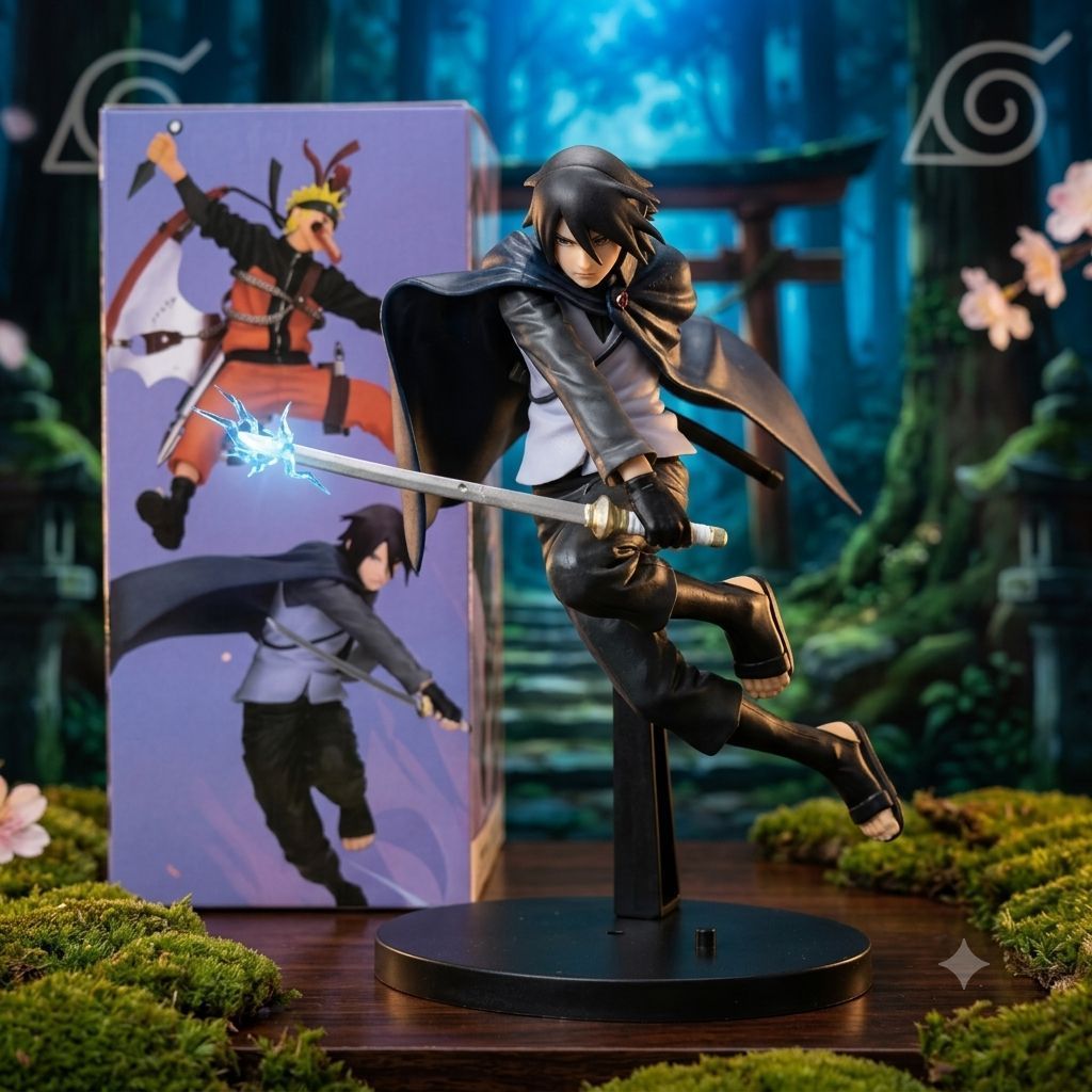 Action Figure Sasuke Uchiha - Adult Ninja Edition