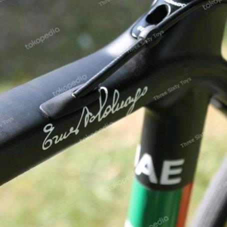 Promo Cutting sticker stiker sepeda lipat road bike fixed bike colnago signature vinyl Diskon