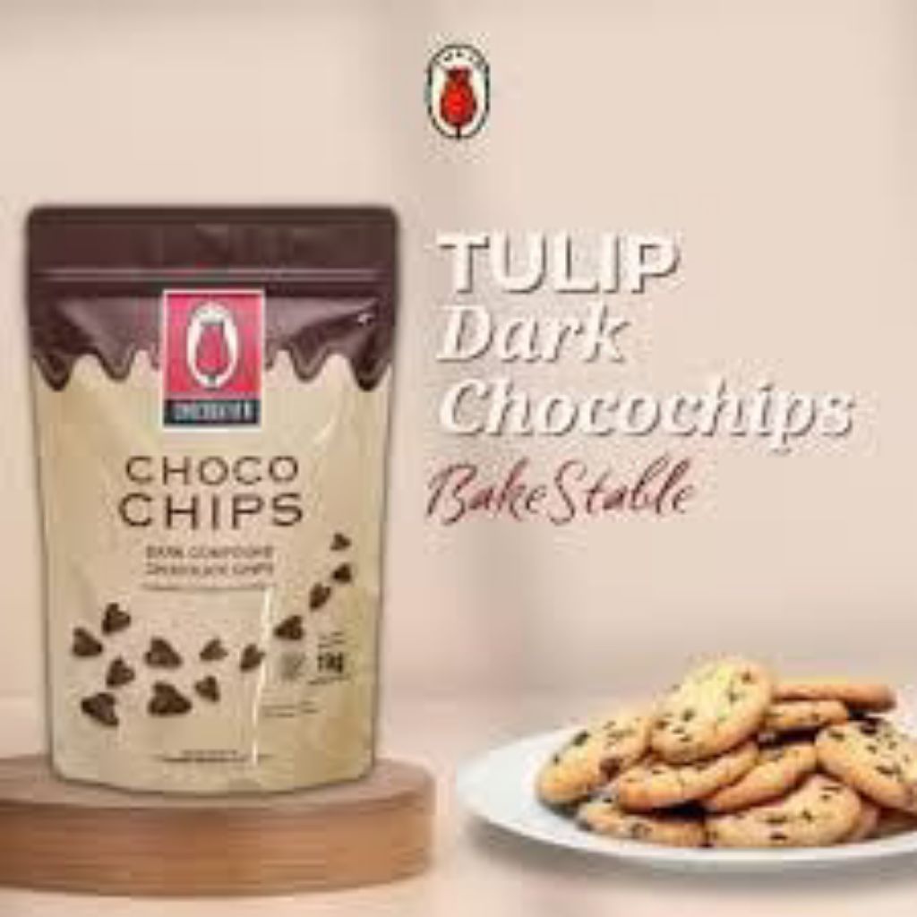 TULIP CHOCOCHIP 100 G TULIP CHOCOCHIP DARK