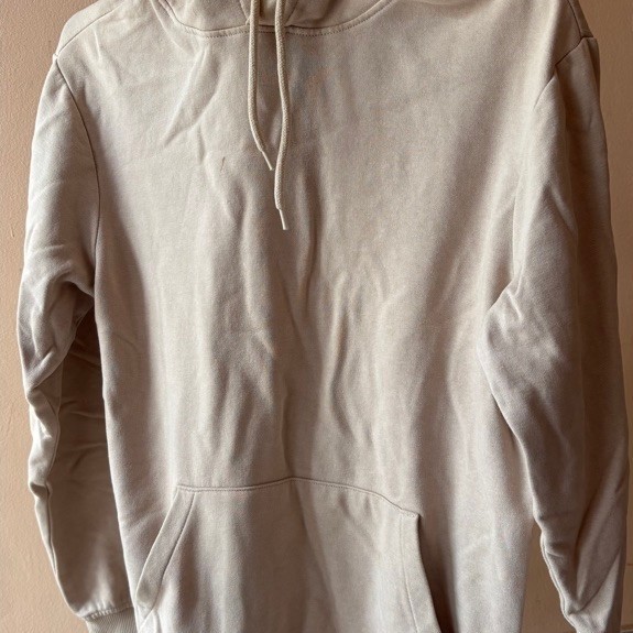 H&M Hoodie Reactive Cream