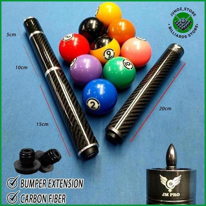 Jm Pro Extention Carbon Stick Billiard Joint Bullet Predator Fury Nebula Mezz Cp1 As Cuetec Pery Mur