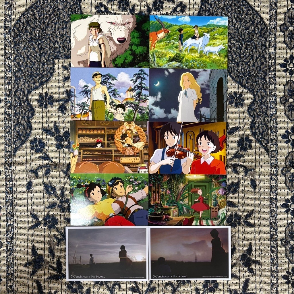 official studio ghibli postcard