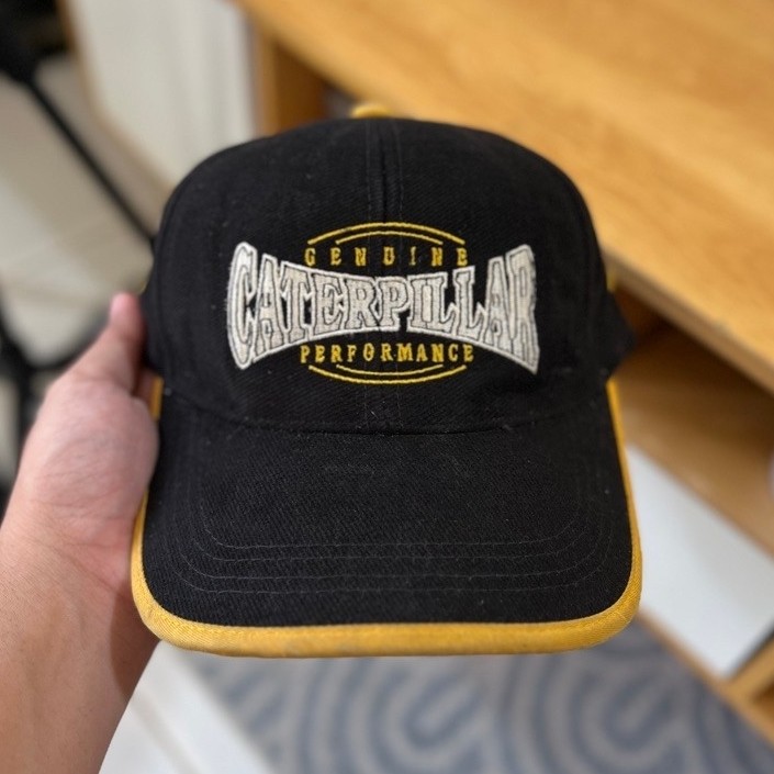 Topi Caterpillar Vintage Ori