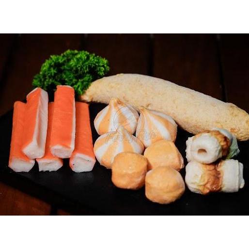 Food- Bakso Mix Seafood Frozen 1 Kg
