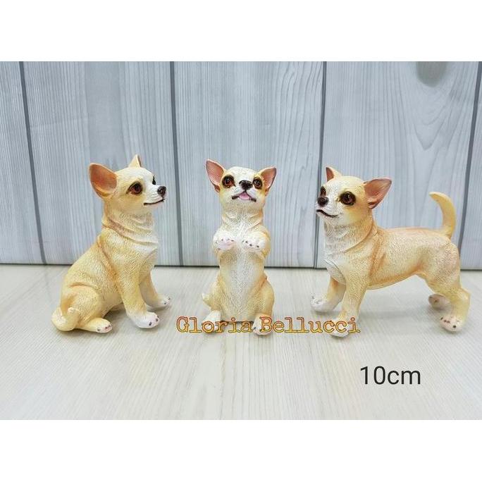 Ready PATUNG PAJANGAN MINIATUR ANJING CIHUAHUA 3
