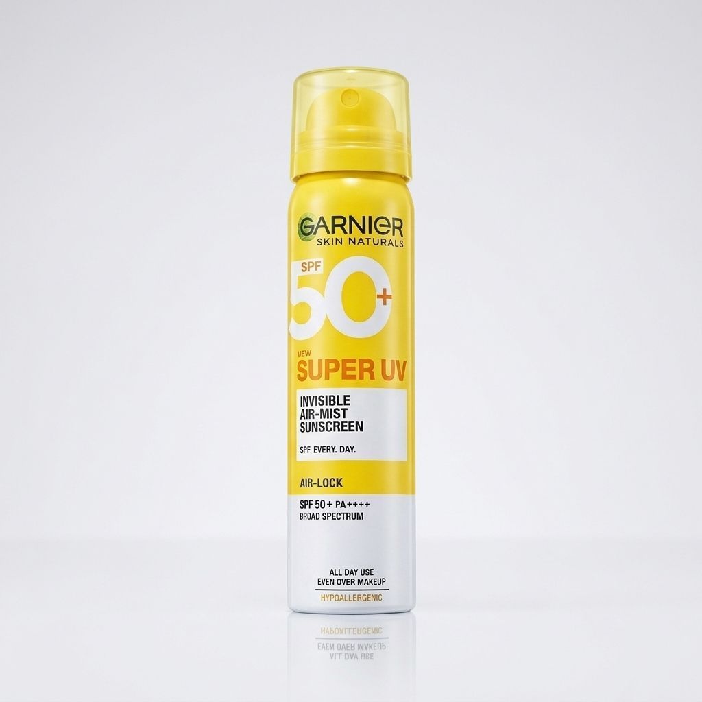 Garnier Sunscreen Super UV SPF50 - Sunscreen Wajah Anti White Cast