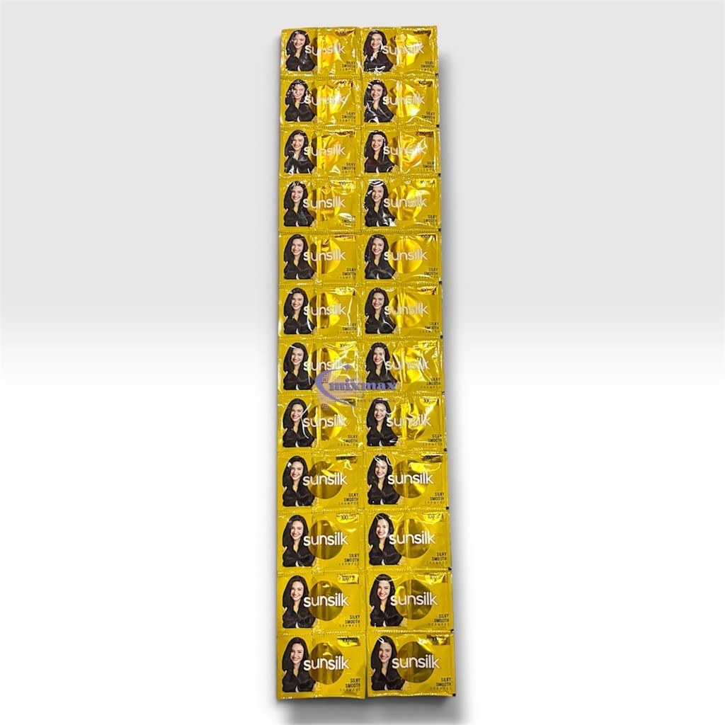 [ 1 RENCENG ] SHAMPO SUNSILK KUNING SILKY AND SMOOTH / SAMPO SACHET RENCENGAN SUNSILK / SUNSILK KUNI