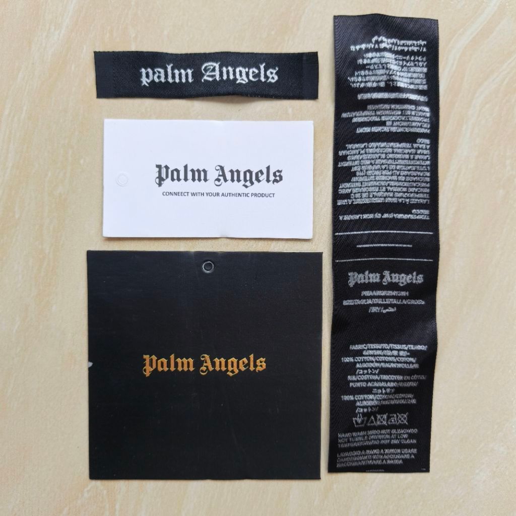 Label original pabrik Palm Angels Fullset