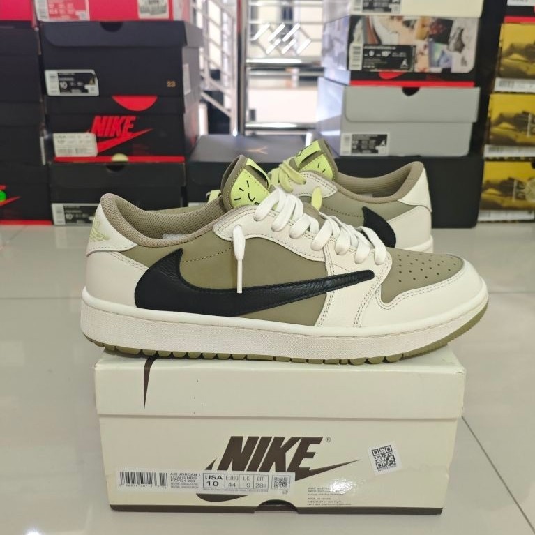 JORDAN 1 HIGH TRAVIS SCOTT OLIVE GOLF