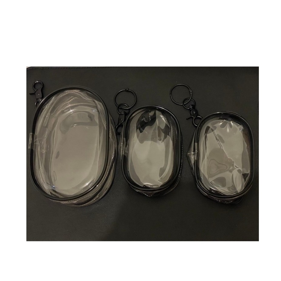doll keyring protector transparan
