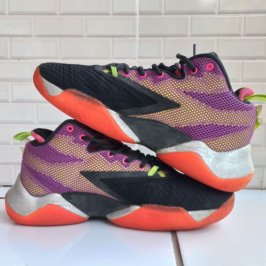 preloved sepatu second basket peak original second basketball