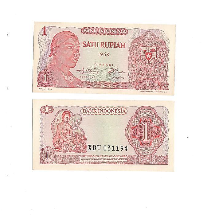 Flash Sale Uang Kuno Indonesia 1 Rupiah 1968 Seri Soedirman Original