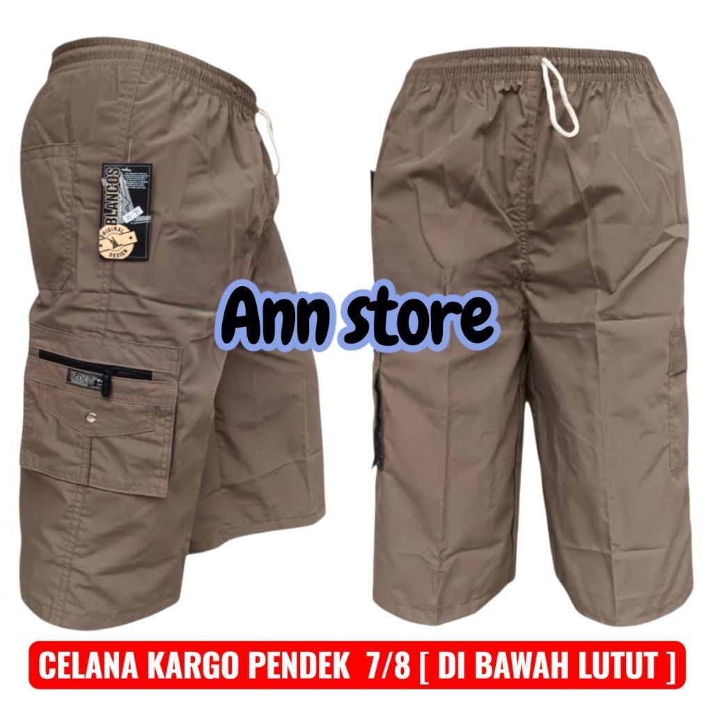 CELANA PENDEK PRIA 7/8 CELANA CARGO CELANA PENDEK PRIA