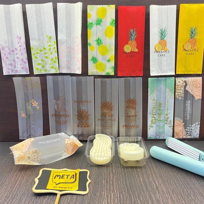 Pilihan - Plastik Nastar Jumbo Taiwan / 100Lembar Plastik Nastar Taiwan / Kantong Kue Kering / Hampe