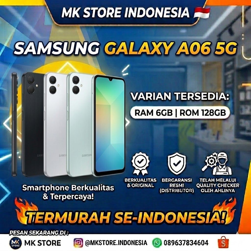 Samsung Galaxy A06 5G 6/128Gb Termurah