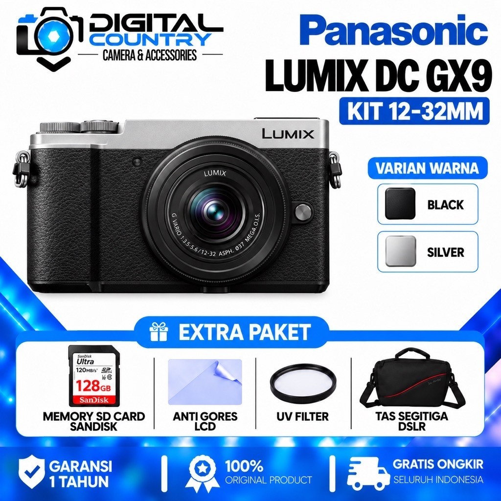 PANASONIC LUMIX DC-GX9 KIT 12-32MM / LUMIX DC-GX9 KIT 12-32MM
