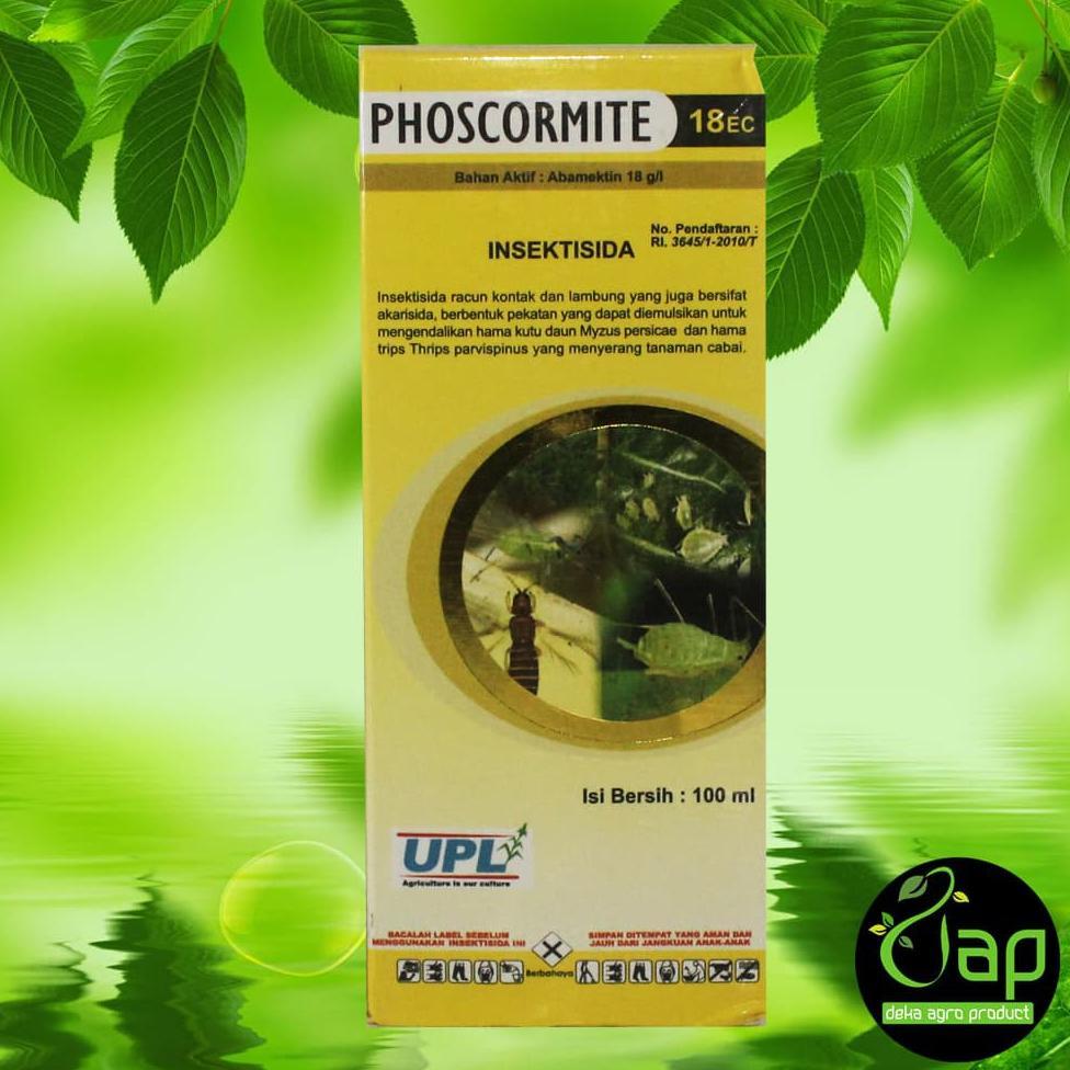 RZ INSEKTISIDA PHOSCORMITE 18 EC 100 ML - BAHAN AKTIF ABAMEKTIN