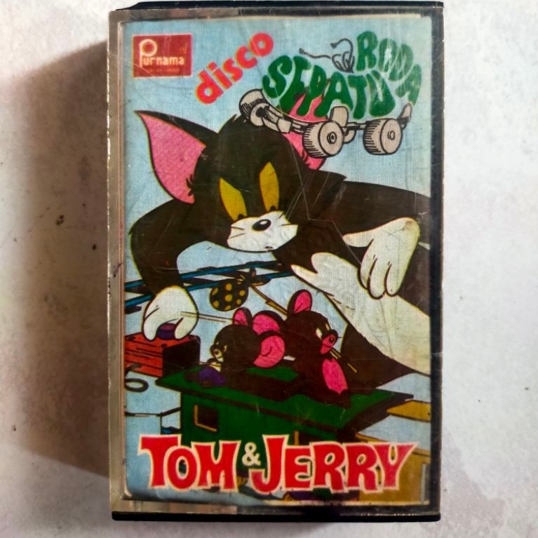 kaset pita TOM & JERRY "disco sepatu roda"