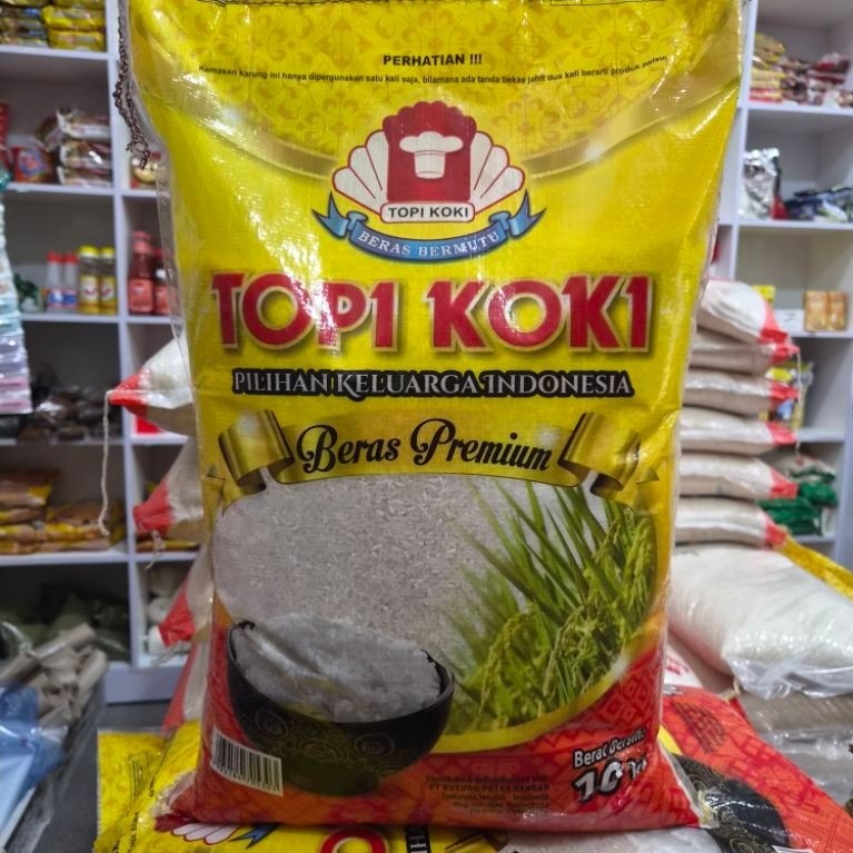 BERAS TOPI KOKI