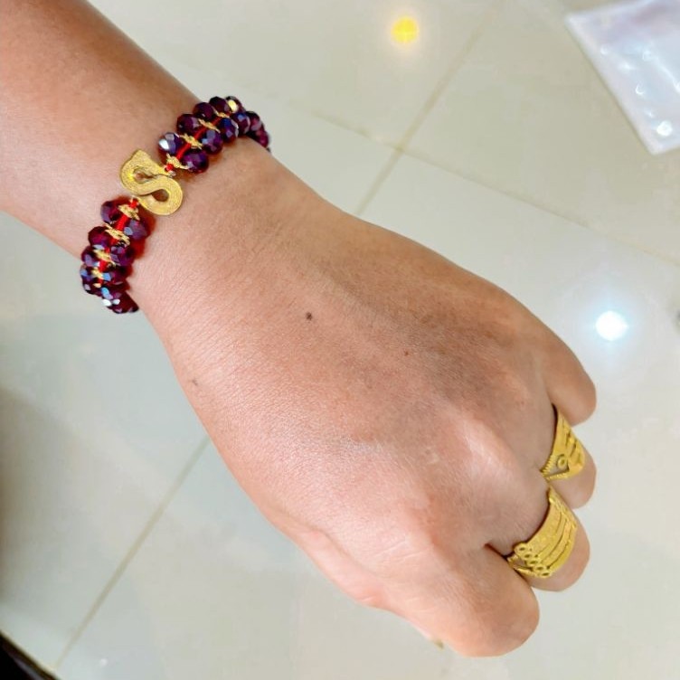 gelang pandora liontin bottom titanium