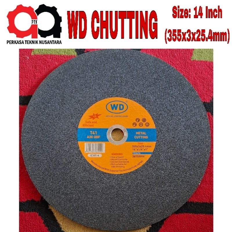 WD CUTTING 14" Inch (355X3X25.4MM) 