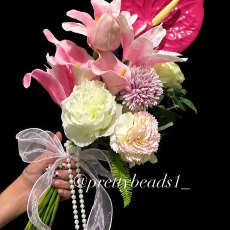 Hand Bouquet Calla Lily Artificial Wedding Bouquet