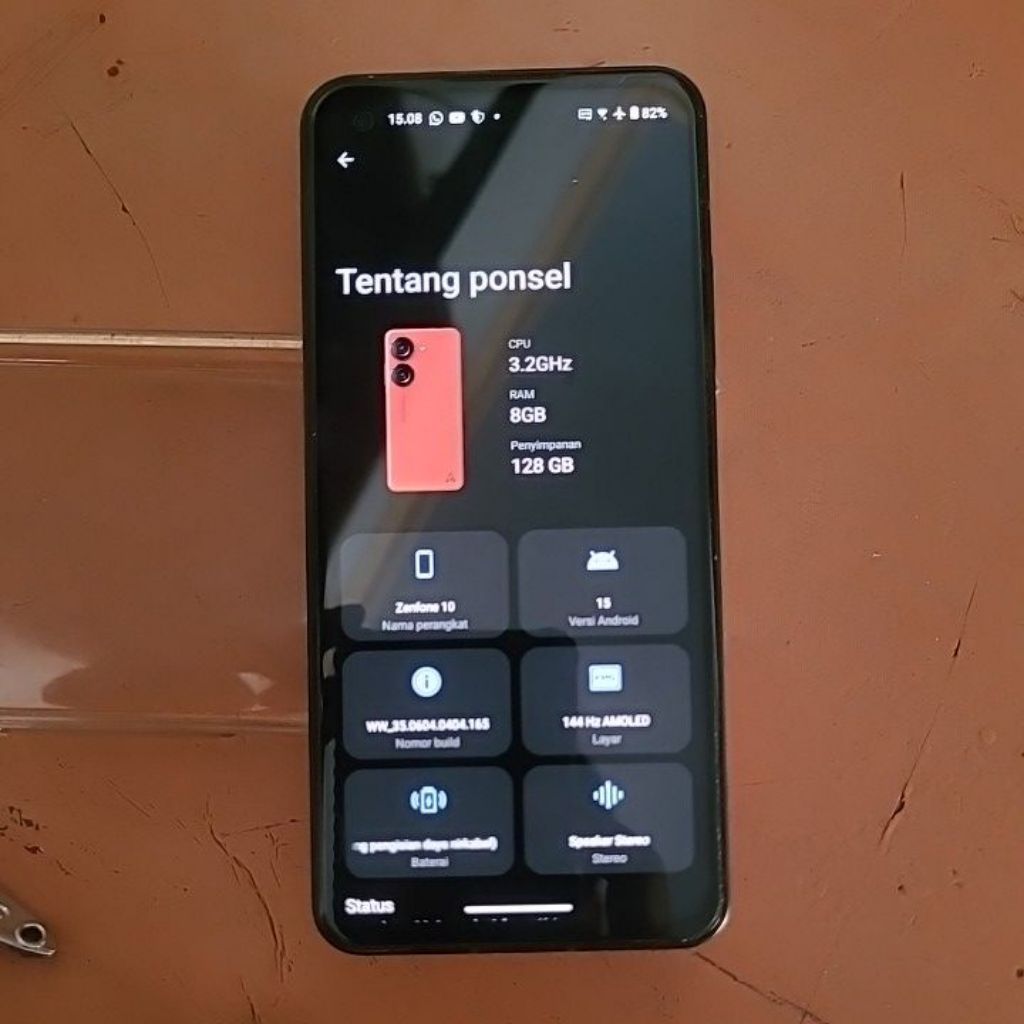 Asus Zenfone 10 hp dosbox 8/128gb.