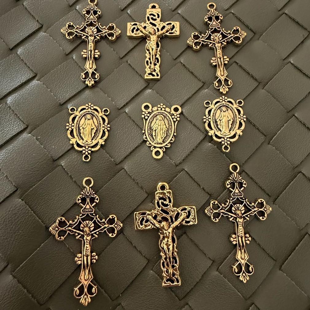 salib charm bunda maria rosario