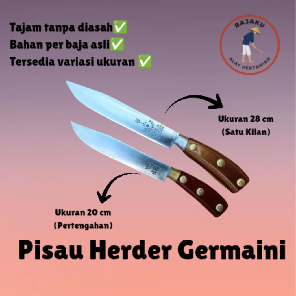 PISAU HERDER SOLINGEN GERMANY ORIGINAL