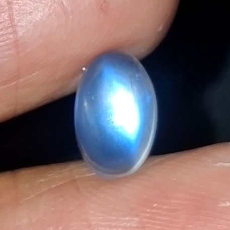 Natural Moonstone Ceylon (Biduri Bulan) - Blue Sheen Memukau
