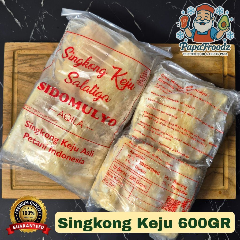 SINGKONG KEJU FROZEN 600 GR - KARYA PETANI INDONESIA