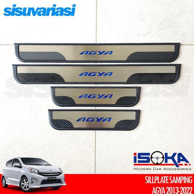 Pilihan - Sillplate Samping Agya Ayla 20132025 Aksesoris Pelindung Pintu Mobil