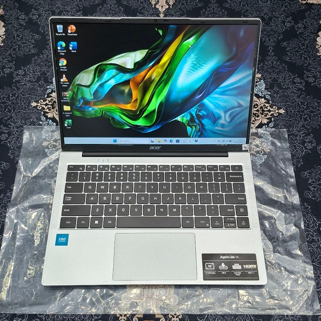 Laptop Acer Aspire Lite 14 Intel N100 RAM 8GB SSD 512GB Windows 11 Generasi Terbaru Siap Pakai