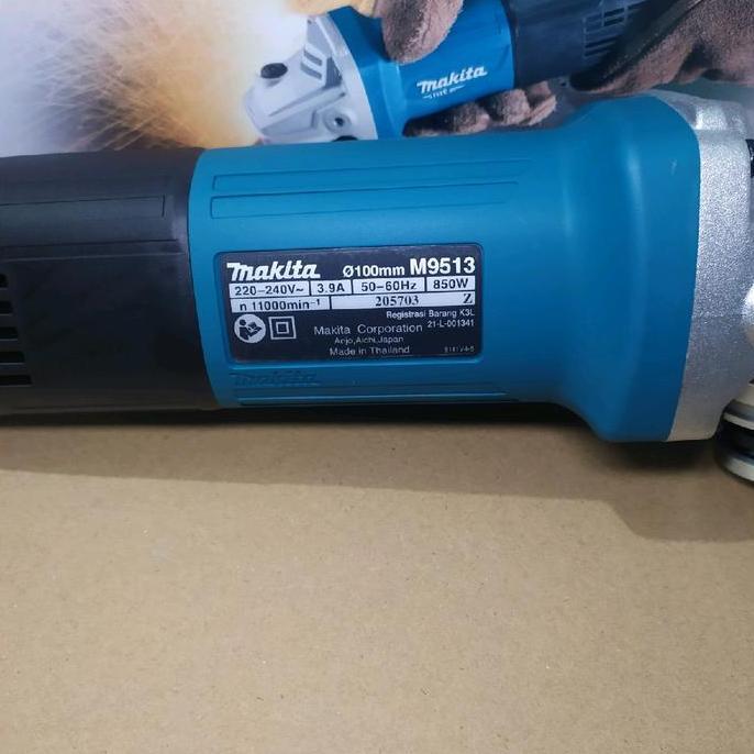 GERINDA TANGAN MAKITA M9513B / GURINDA MAKITA M 9513 B ( SLIM BODY )