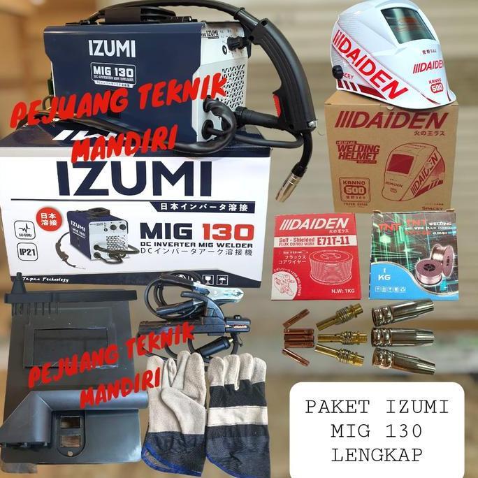 Mesin Las Co2 Izumi Mig 130 / Trafo Las Izumi Mig 130 / Izumi Mig 130