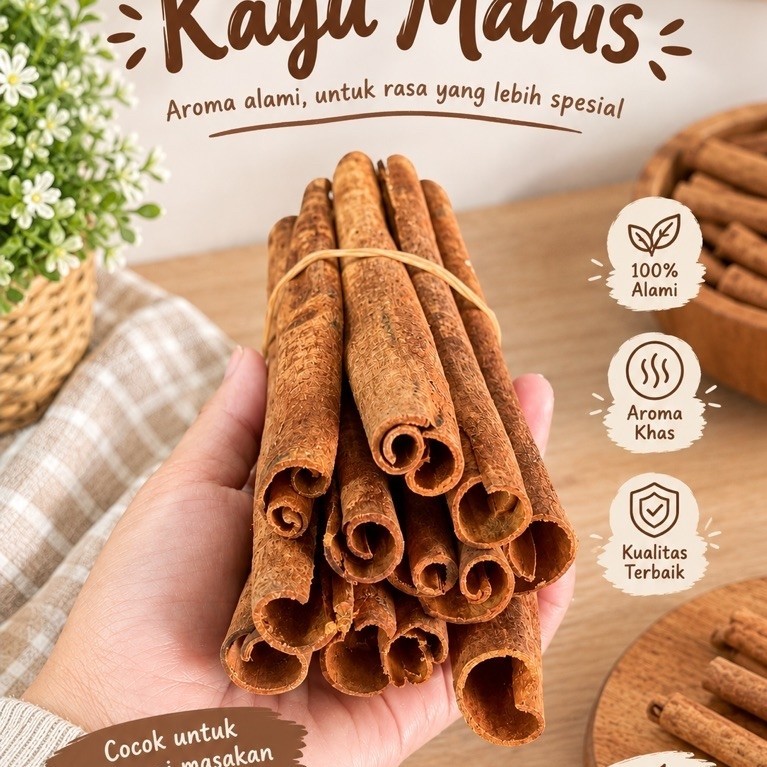 KAYU MANIS PREMIUM KAYU MANIS BATANG KAYU MANIS REMPAH KAYU MANIS