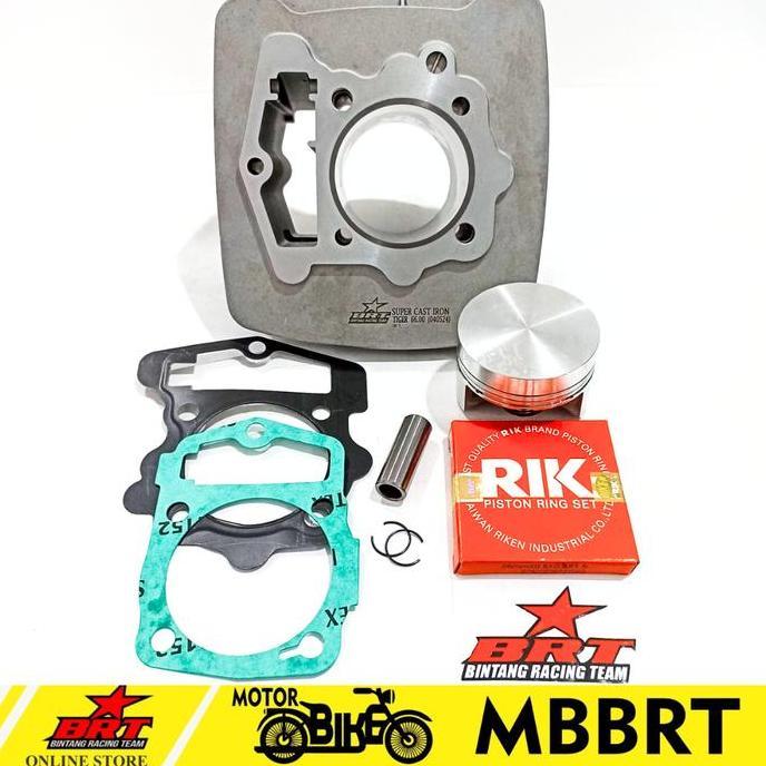 BLOK CAST IRON BRT BORE UP TIGER MEGAPRO GL PRO NEOTECH  66mm 213CC