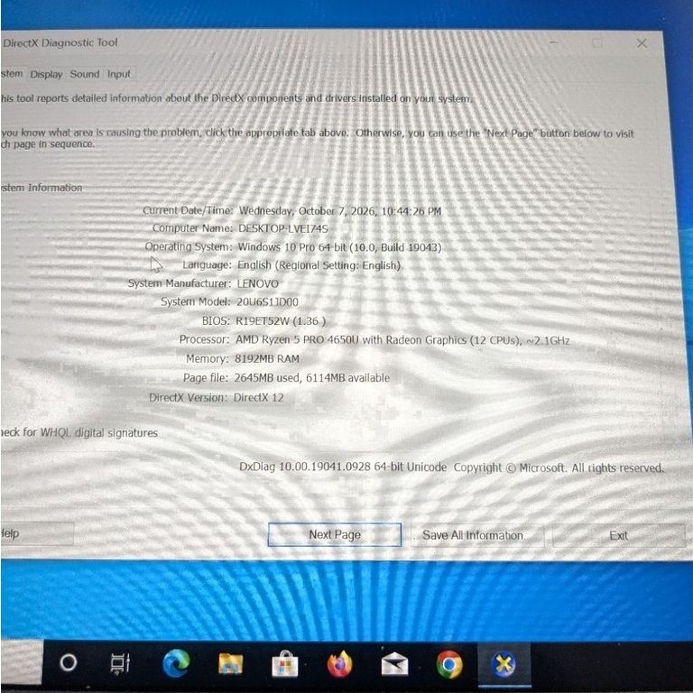 Lenovo Thinkpad L14 Gen 1 Ryzen 5 465u