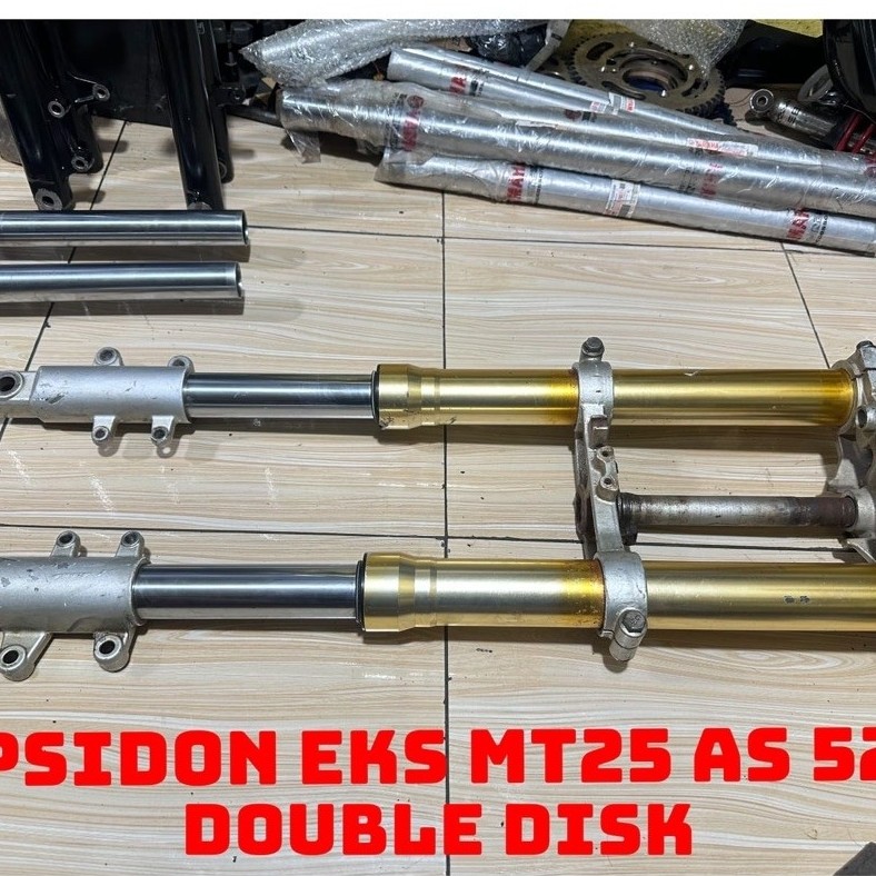 shock depan upsidedown usd set eks yamaha mt 25 r 25 double disk copotan modip scorpio byson vixion 