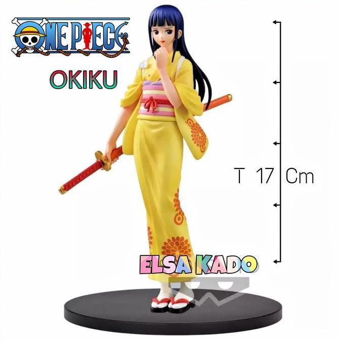 Figure Okiku One Piece Kiku Wano Dxf The Grandline Men Nami Robin