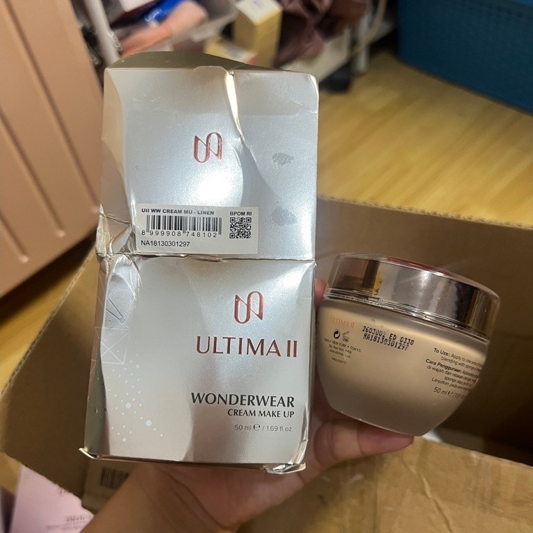 Foundation Cream Matte Ultima II dengan SPF 50ml original