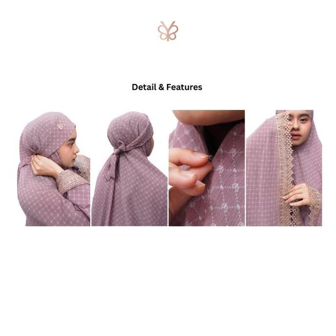 Pay- Zemira Prayer Set - Yoora Sarah | Mukena Desa Renda Meh | Yoryu