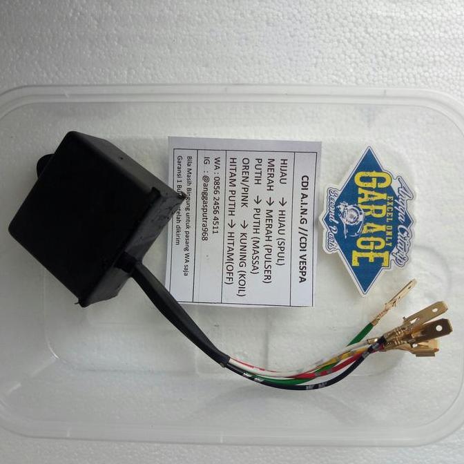 Cdi Vespa Racing Cdi Vespa Tiic Upgrade Cdi Vespa No Limit