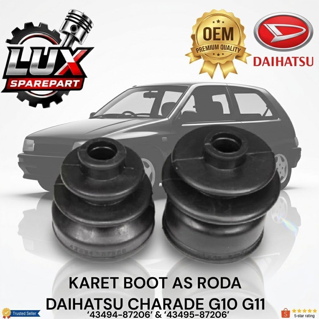Karet Boot As Roda CV Joint DAIHATSU CHARADE / CHARADE G-10 G-11
