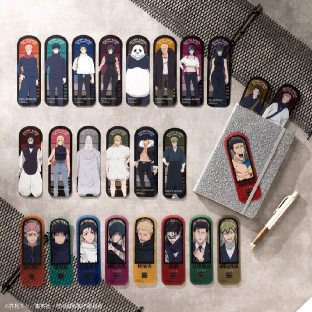 bookmark collection jujutsu kaisen bandai blindpack jjk bookmark merchandise jujutsu kaisen bandai n
