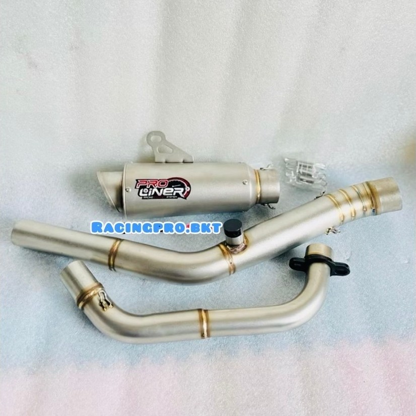 KNALPOT PROLINER ORIGINAL SONIC 150 R FI SUPRA GTR 150 TR 1 R  PROFESIONAL SHORT TITAN PRO LINER
