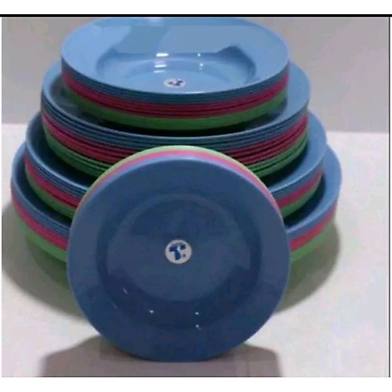 Piring Plastik 6inch / piring plastik 13cm / piring plastik kecil / piring plastik