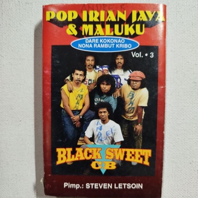 KASET PITA 3349- BLACK SWEET POP IRIAN & MALUKU