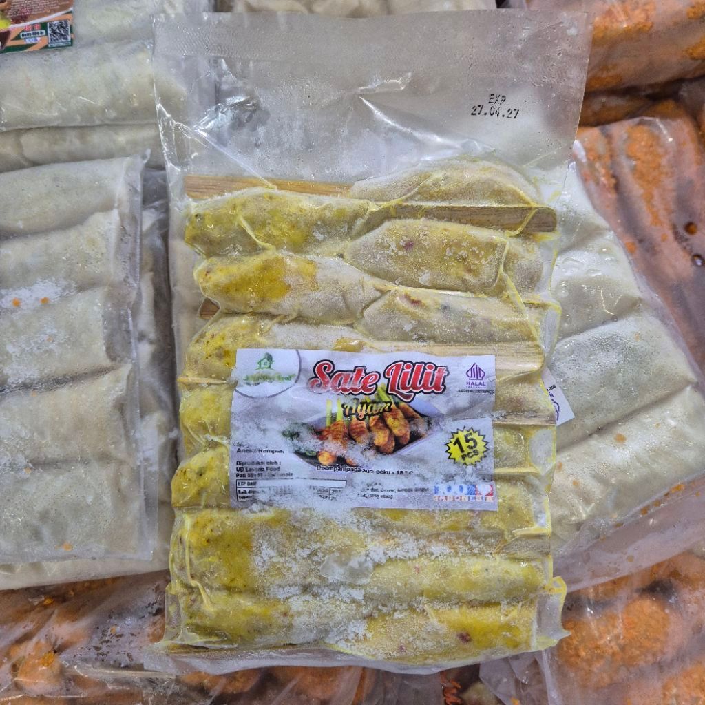 Sate Ayam Lilit 15 Tusuk || Frozen Food